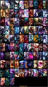 CONTA LOL 93 SKINS, QUASE TODOS OS CAMPEOS - League of Legends