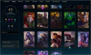 CONTA LEAGUE OF LEGENDS DIAMANTE 4 LOL