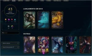 CONTA LEAGUE OF LEGENDS DIAMANTE 4 LOL