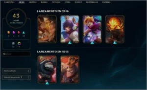 CONTA LEAGUE OF LEGENDS DIAMANTE 4 LOL