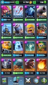 Vendo Conta com Todas Lendarias - Level 10 - Clash Royale