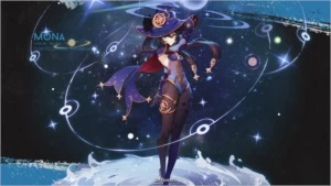 Genshin Impact Conta com Mona AR10 Server NA