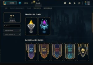 CONTA DIAMANTE 1 - League of Legends LOL