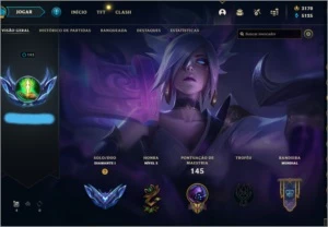 CONTA DIAMANTE 1 - League of Legends LOL