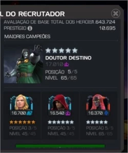 CONTA DE MTC | QUEBRADOR DE TRONO | Leia a Descrição | - Outros