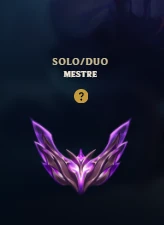 Conta no Mestre - League of Legends LOL