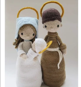 Receita em PDF - Anjos e Presépio Amigurumi - Serviços Digitais