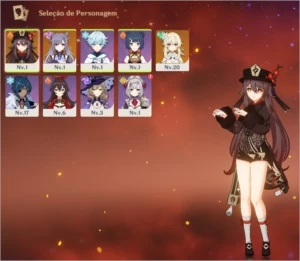 HUTAO + KEQING 5⭐ GENSHIN IMPACT CONTA AR10 ✨