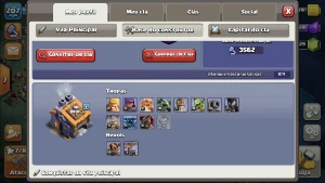 Clash of clans - Cv 14 - Nivel 207 - Super barata! Descrição