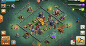 Clash of clans - Cv 14 - Nivel 207 - Super barata! Descrição