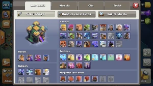 Clash of clans - Cv 14 - Nivel 207 - Super barata! Descrição