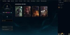 Conta Smurf League of Legends com Skins [ lol ]