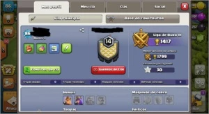 Vendo conta clash of clans cv9 semi full