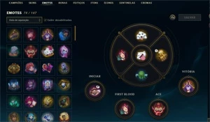CONTA LOL C/296 SKINS | TAMBÉM POSSUI SKINS NO VALORANT - League of Legends