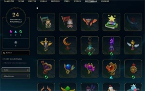 CONTA LOL C/296 SKINS | TAMBÉM POSSUI SKINS NO VALORANT - League of Legends