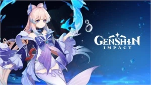 Contas Genshin Impact AR 5 com Sangonomiya Kokomi