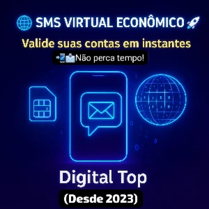📩📲🌐 SMS Virtual Econômico: Valide Contas em Instantes - Others