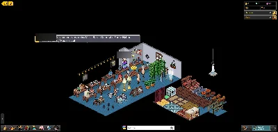 Habbo Conta (Visu. Vampiresco + Sandália Hermes + Colete R.