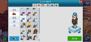 Habbo Conta (Visu. Vampiresco + Sandália Hermes + Colete R.