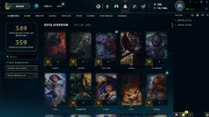 Conta Lol, Lvl 317 138 Champs 97 Skins - League of Legends