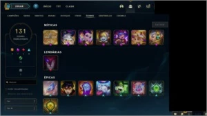 Conta League Of Legends Sem Elo - Level 106 - 106 Skins LOL