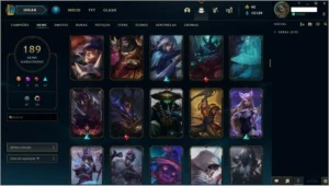 conta league of legends barata LOL
