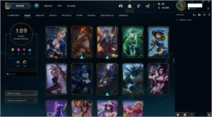 conta league of legends barata LOL