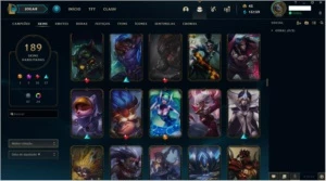 conta league of legends barata LOL
