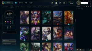 conta league of legends barata LOL