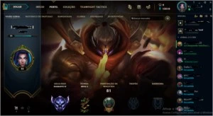 Conta DIAMANTE 4 com mmr de MESTRE - League of Legends LOL