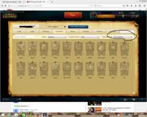 Conta lol goldV com 104 champs 33 skins (todas da nidalee) - League of Legends