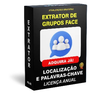 Extrator de Grupos Face por Localização - Lic. Anual - Outros