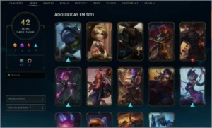 Conta de lol lvl121 d4 com mmr bem alto - League of Legends