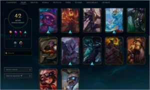 Conta de lol lvl121 d4 com mmr bem alto - League of Legends