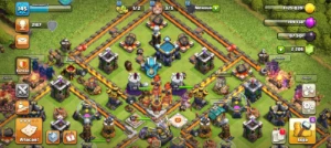 clash of clans 13 + 2200 de gemas