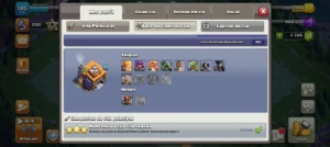 clash of clans 13 + 2200 de gemas