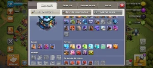 clash of clans 13 + 2200 de gemas