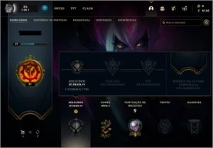 CONTA LOL PARA RUSH ELO - League of Legends