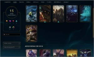 CONTA PLATINA 1 - League of Legends LOL