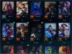 Conta LOL Main ADC - League of Legends