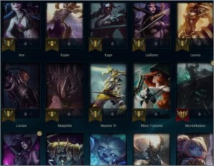 Conta LOL Main ADC - League of Legends