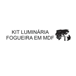 Kit Luminárias Religiosas em MDF com Vela
