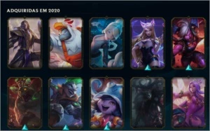 Vendo conta LOL  Diamante I   todos champions 111 skins - League of Legends