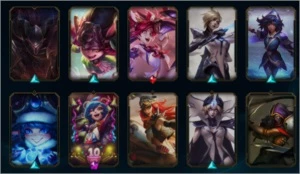 Vendo conta LOL  Diamante I   todos champions 111 skins - League of Legends