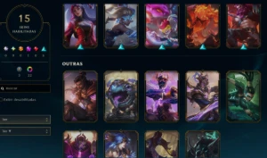 Conta de lol diamante 2 96pdl, bom mmr, HONRA 5 - League of Legends