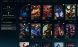 conta smurf plat 4 ganhando bastante pdl - League of Legends LOL