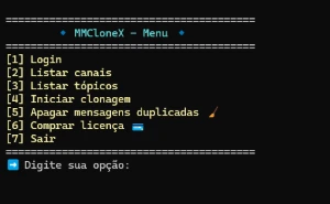 Mmclonex - Clonador Grupos Telegram 2026