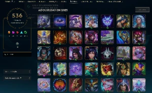 Conta Lol 2011 Todos Os Champs 648Skins - League of Legends