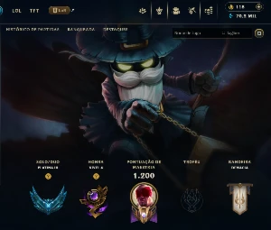 Conta Lol 2011 Todos Os Champs 648Skins - League of Legends
