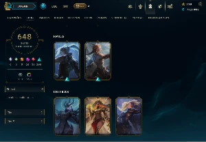 Conta Lol 2011 Todos Os Champs 648Skins - League of Legends